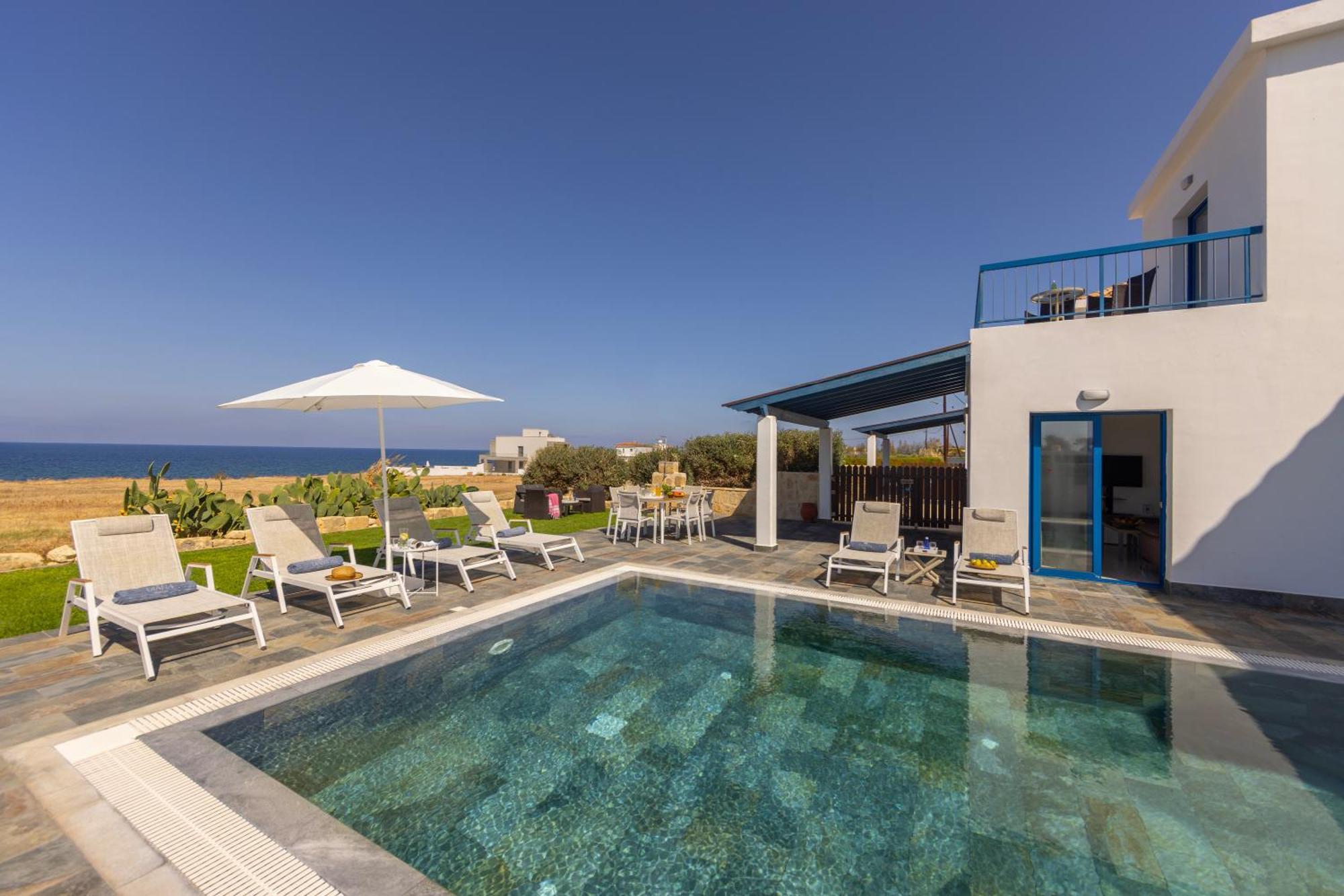 Diana Seaside Villas Pomos Exterior photo