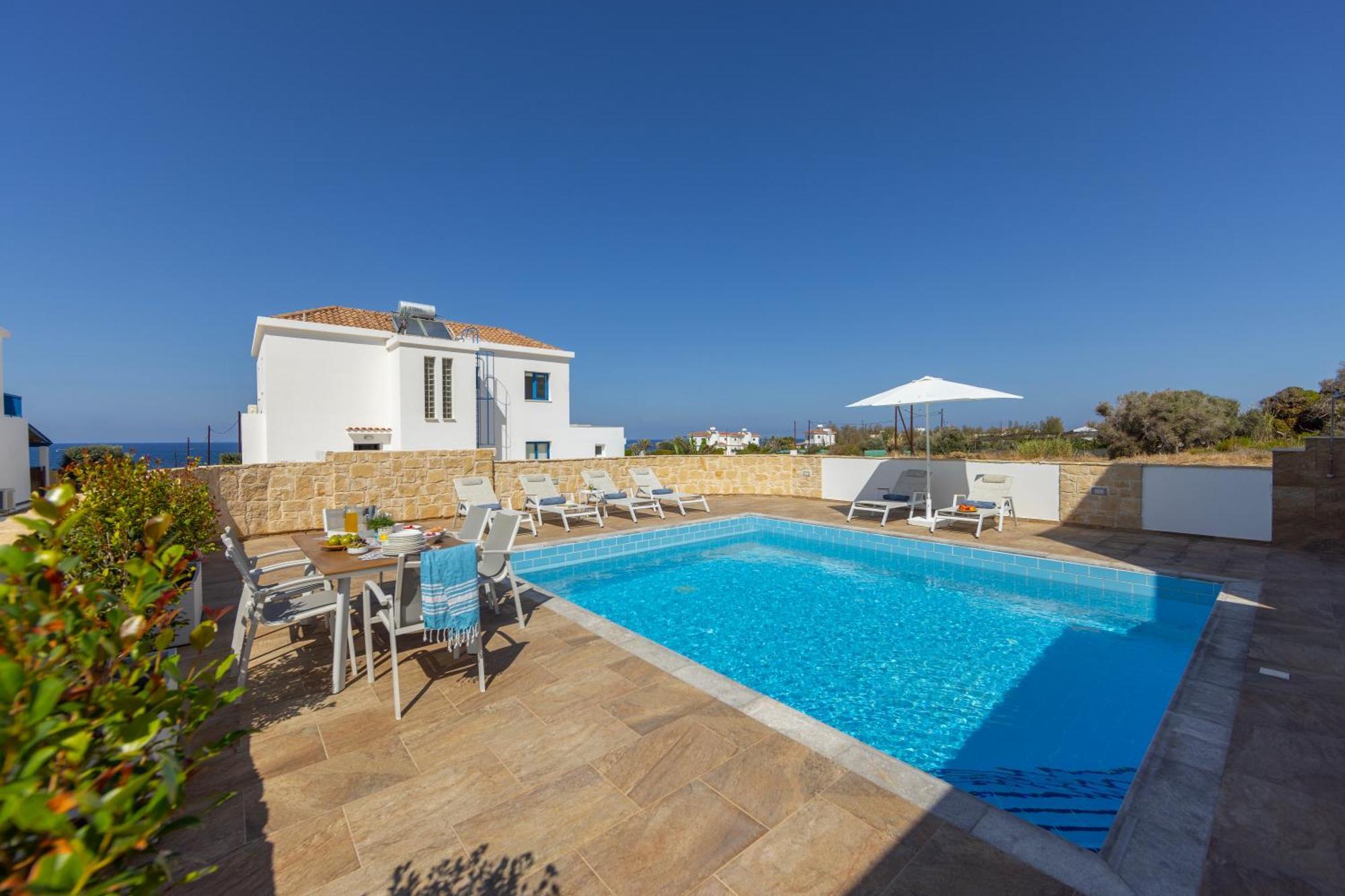 Diana Seaside Villas Pomos Exterior photo