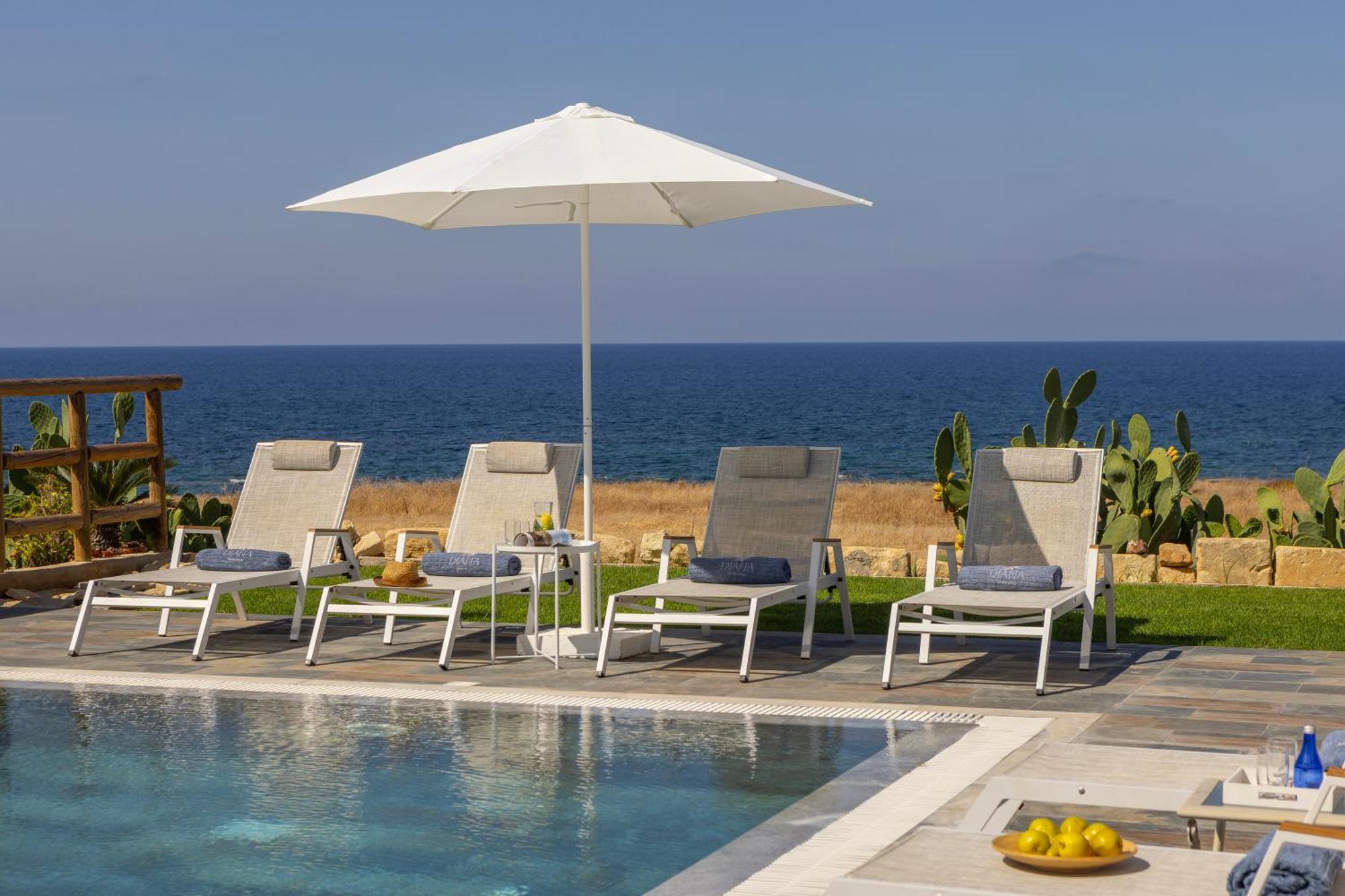 Diana Seaside Villas Pomos Exterior photo