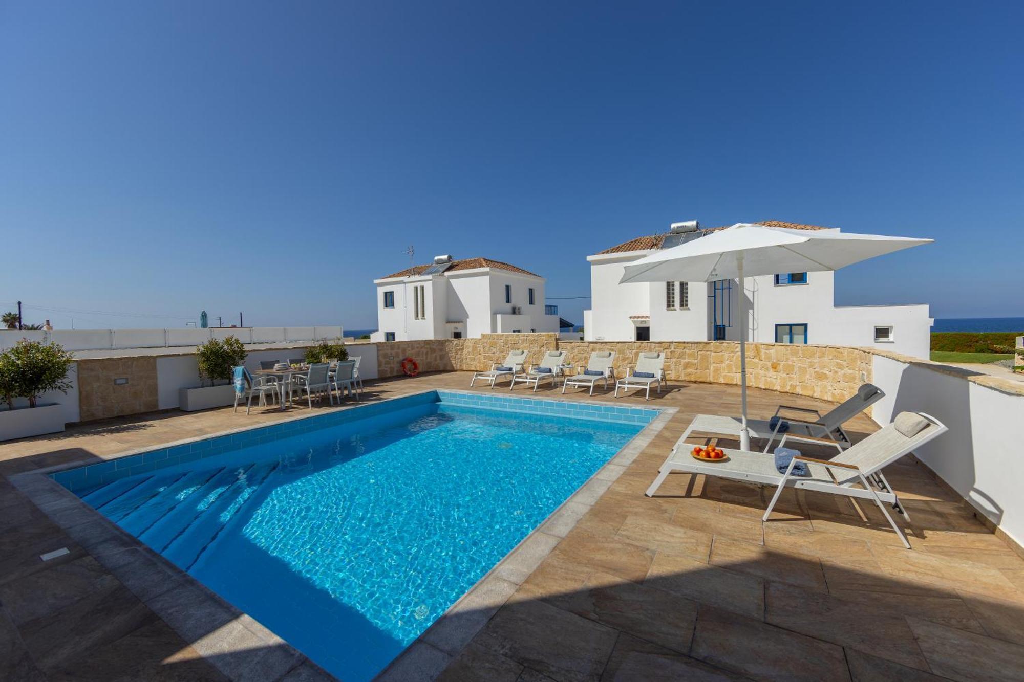 Diana Seaside Villas Pomos Exterior photo